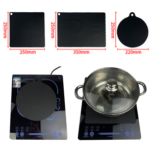 日本厨房电磁炉保护垫 硅胶超薄电磁炉垫 耐高温防护防防油清洁垫