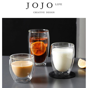 JOJO'S L. PD·Egg·杯具家用简约时尚透明隔热双层玻璃杯 | 蛋形