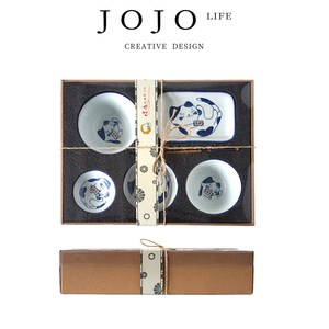 JOJO'S L. PD·rain·餐具日式套装家用碗筷碗碟套装陶瓷碗| 木雨