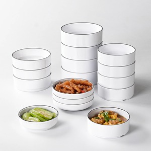 密胺餐具小碗菜专用碗商用浏阳蒸菜蒸蛋塑料碗小碗蒸碗小菜碗