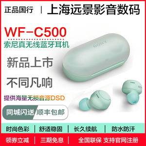 Sony/索尼 WF-C500 真无线蓝牙耳机 防水防汗 轻巧设计