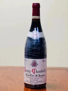 勃艮第傅里叶酒庄圣雅克园热夫雷香贝丹村一级园百年特酿红葡萄酒