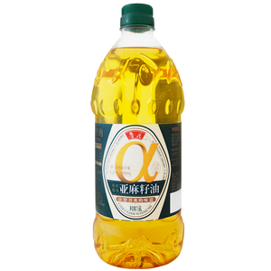 【鲁花直营】鲁花亚麻籽油1.6L*1 食用油 粮油