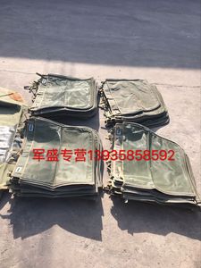 北京吉普bj212车门布袋 帆布蓬布车棚布顶棚布 全套四块