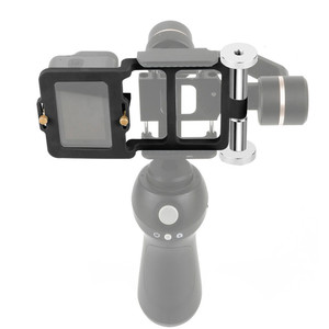 FEICHAO运动相机云台转换夹板适用GoPro98系列大疆等用于魔爪智云