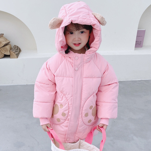 2022年新款棉服童装男女童棉衣冬季韩版小中童加厚儿童中长款外套