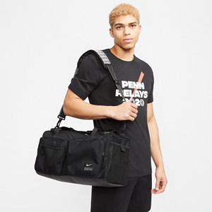 Nike耐克男女旅行休闲单间手拎包多口袋大容量手提桶包BA6169-077