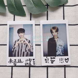 nine percent justin 朱正廷贾正拍立得同款签名周边照片定制打印