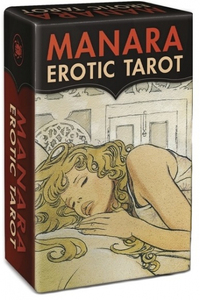 进口正版Manara Erotic Tarot情色艺术塔罗牌 迷你版（现）