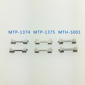 卡西欧钢带表带耳坎弧形护耳接口MTP-1374/1375头粒MTH-3021/5001