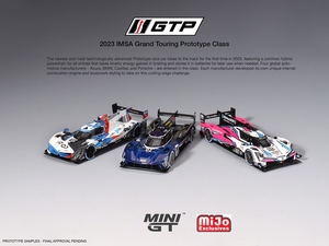 MINI GT 1:64 本田讴歌 宝马 凯迪拉克 GTP耐力赛车 美版挂卡包装