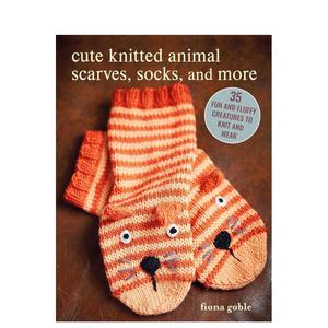 【预售】35种可爱动物针织：围巾、袜子等 Cute Knitted Animal Scarves  Socks  and More 原版英文手工制作 善本图书