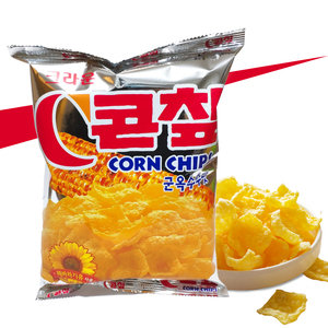 可来运玉米膨化片70g克丽安crown可瑞安韩国进口零食