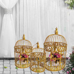 欧式 铁艺鸟笼 婚庆装饰 橱窗装饰鸟笼鸟笼 鸟笼拍摄道具