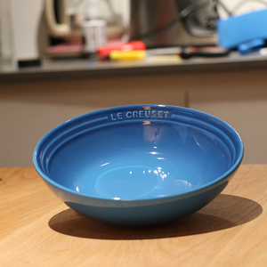 法国le creuset 酷彩陶瓷餐具18CM麦片碗日式面碗汤碗汤盘
