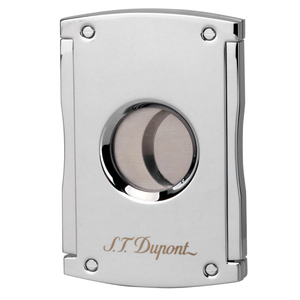 S.T.Dupont法国都彭原装正品雪茄剪亮面银雪茄防风电子剪刀