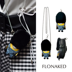 OUR.N.E 买手店 FLO NAKED小黄人士兵mini包混色版新品