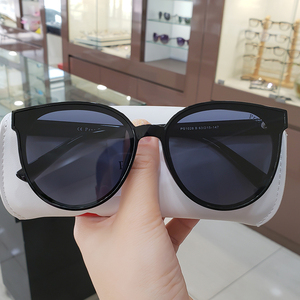 帕莎2021年新款太阳眼镜偏光男女韩版墨镜潮流大框圆形帕沙1028