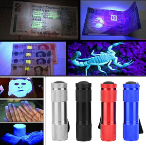验钞灯紫外线新老版人民币小型便携式紫光灯验钱机检测防伪验烟器