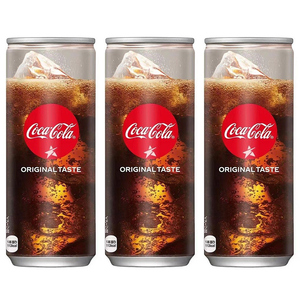 日本进口可口可乐咖啡馆限定版碳酸饮料聚会聚餐高颜值铝罐装汽水