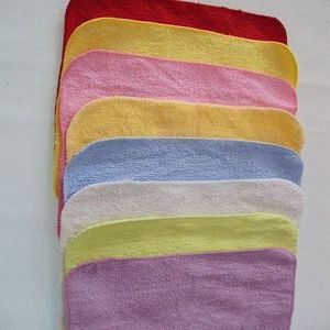 棉质小方巾 纯色素色蛋糕毛巾 幼儿园宝宝擦手巾 儿童洁面巾