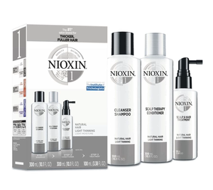 加拿大代购 Nioxin 头发护理套装 洗发水+护发素+喷雾 共700ml