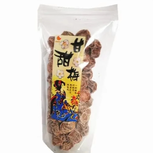 中国台湾原装进口巧益甘甜梅170g袋装话梅蜜饯