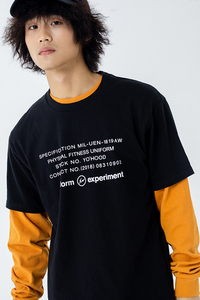 【清仓】Uniform Experiment Fragment 王源UE藤原浩闪电短袖T恤