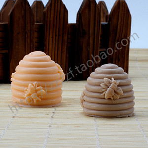 翻糖硅胶模具 手工皂模 蜜蜂巢立体香皂肥皂制作模具 DIY硅胶蜜蜂
