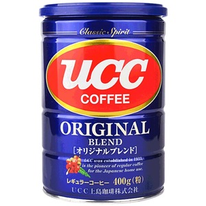 日本进口ucc悠诗诗原味香醇中度烘焙咖啡粉400g炭烧特浓手冲 临期