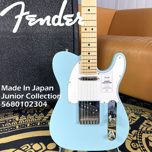 Fender芬达Junior Collection小尺寸tele瑞香蓝电吉他它日芬日产