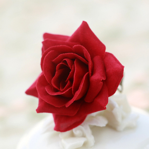超大 夸张饰品宫廷玫瑰花朵欧美可调节个性优雅韩国女戒指指环