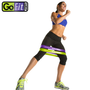 美国GOFIT弹力环拉力环健身训练带乳胶弹力圈提臀减肥瘦腿阻力带