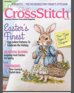 十字绣杂志图纸 Just Cross Stitch 2024 春季刊 夏季刊