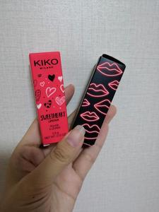 意大利KIKO Milano情人节限量版爱心口红唇膏3.8ml01浅豆沙02夹心