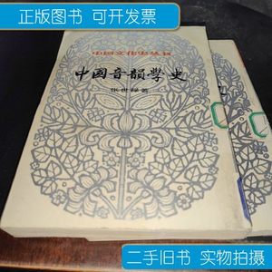 8新中国音韵学史上下（中国文化史丛书） 张世禄 上海书店