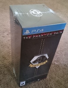 现货全新PS4游戏 合金装备V 合金5 幻痛 铁盒手办 限定版港版英文