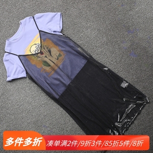 [五]兰米特卖夏品质时尚长款两件套短袖连衣裙2GF1EP3B27