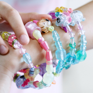 美国twisty petz翠斯蒂魔法变形手工链项链串珠女孩儿童礼物玩具
