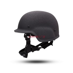 M88黑色多功能战术头盔纯PE聚乙烯防弹盔2级头轻量防刺防砍安全帽