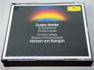 （西德无字银圈版）卡拉扬《马勒：第六交响曲》2CD－DG