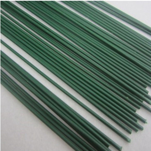 花杆 插花杆 绿皮包铁丝插花竿 多型号各种规格花杆