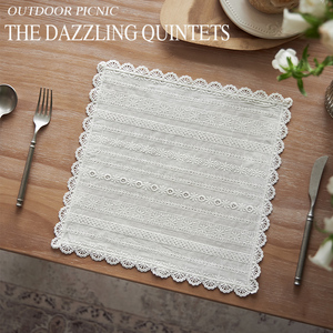 欧式棉麻餐巾餐垫法式小桌布田园风西餐布垫烘焙美食拍摄餐巾