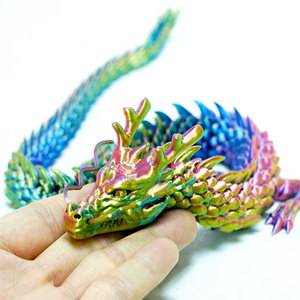 超可动3D打印龙立体成品模型动物装饰工艺品玩具摆件雕塑迷你手办