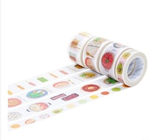 kinbor创意美食和纸胶带彩色装饰贴纸美纹纸手帐 吃货系列