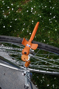 双子商店 创意狗狗造型自行车锁儿童车锁 电动车锁柜子锁