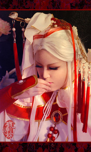 霹雳布袋戏三弦道心赤云染配件道具cosplay头饰胸针真人用 阿里巴巴找货神器