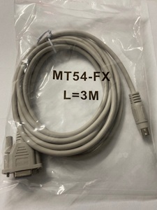 步科触摸屏连三菱FX PLC数据线通讯编程连接下载电缆线MT54-FX