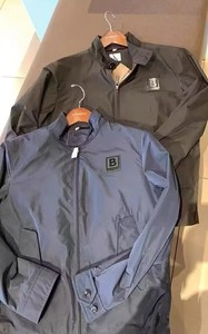 水水美国购BURBERRY博柏利秋季男士B标带logo短款冲锋夹克8061652