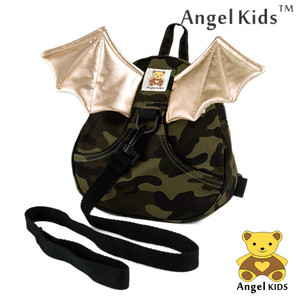 Angel kids日本款儿童宝宝防走丢失背包婴儿牵引绳带小恶魔